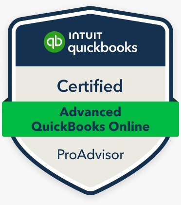 Intuit QuickBooks Certified ProAdvisor badge — Advanced QuickBooks Online